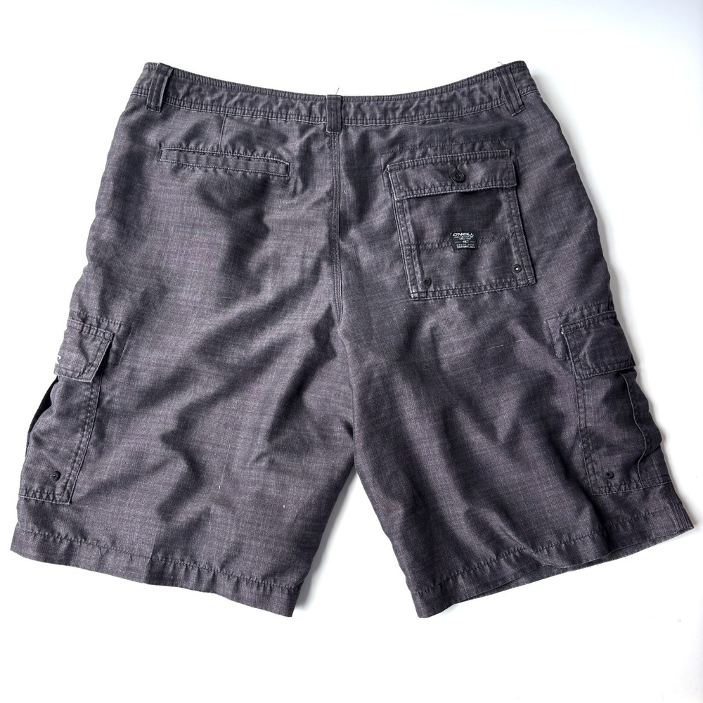 O'Neill Brigade Hybrid Cargo Walkshort Mens 36 Charcoal Utility Surf Adjustable - Picture 2 of 16